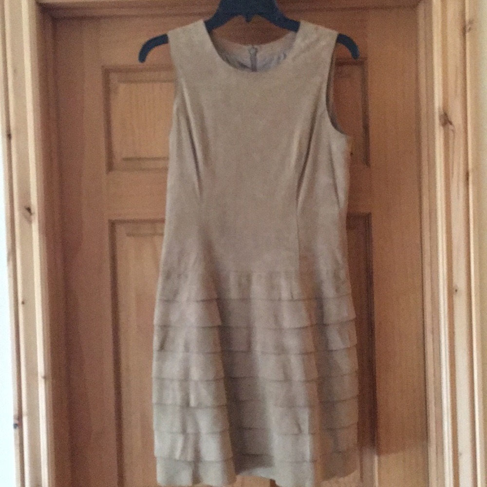 Etcetera suede dress